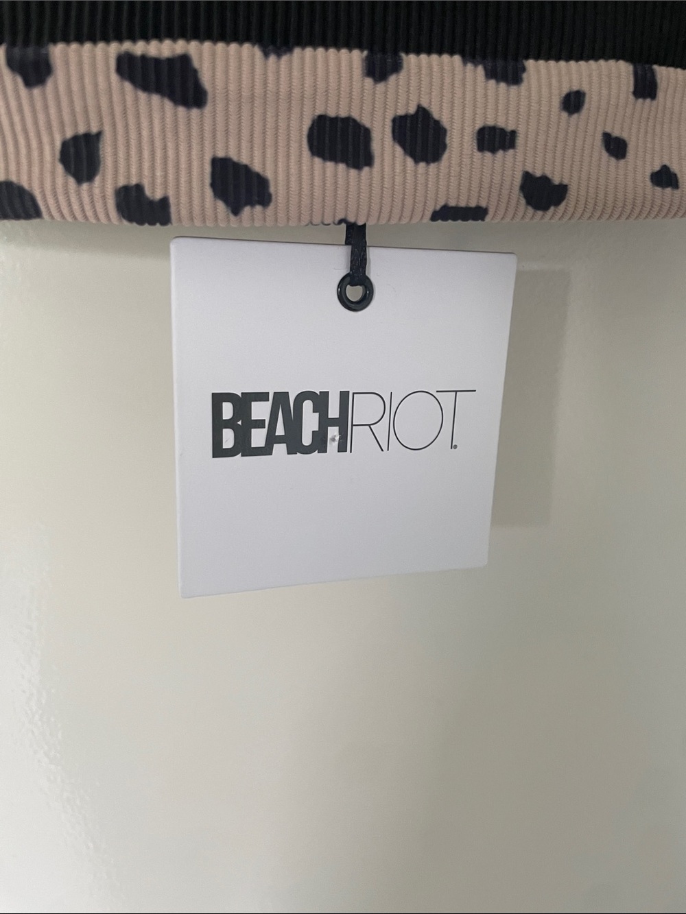 Beach Riot Eva Top in Taupe Spot - Picture 5 of 7